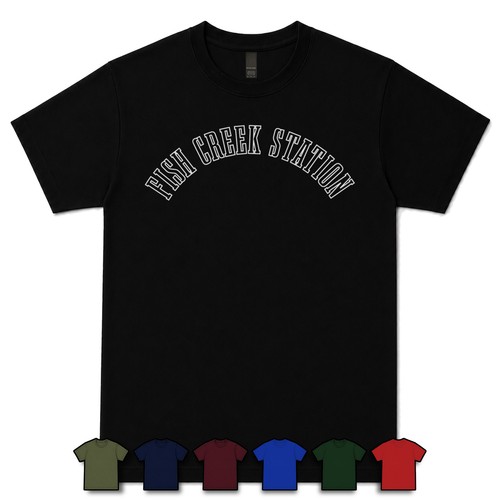 Fish creek station shirt - fish,