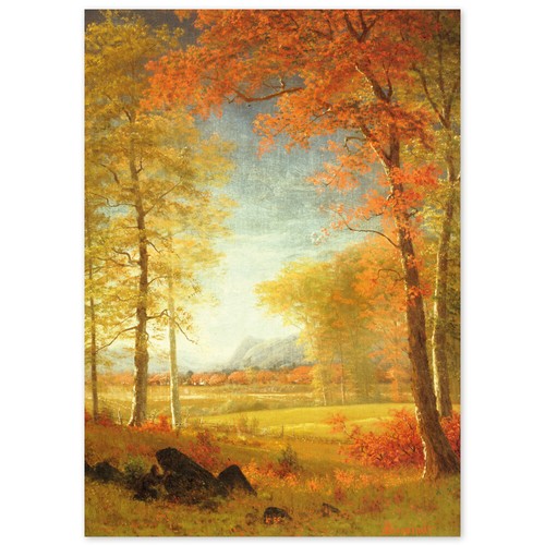 Albert bierstadt herbst in - bierstadt,,